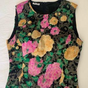 Miu Miu Floral Top